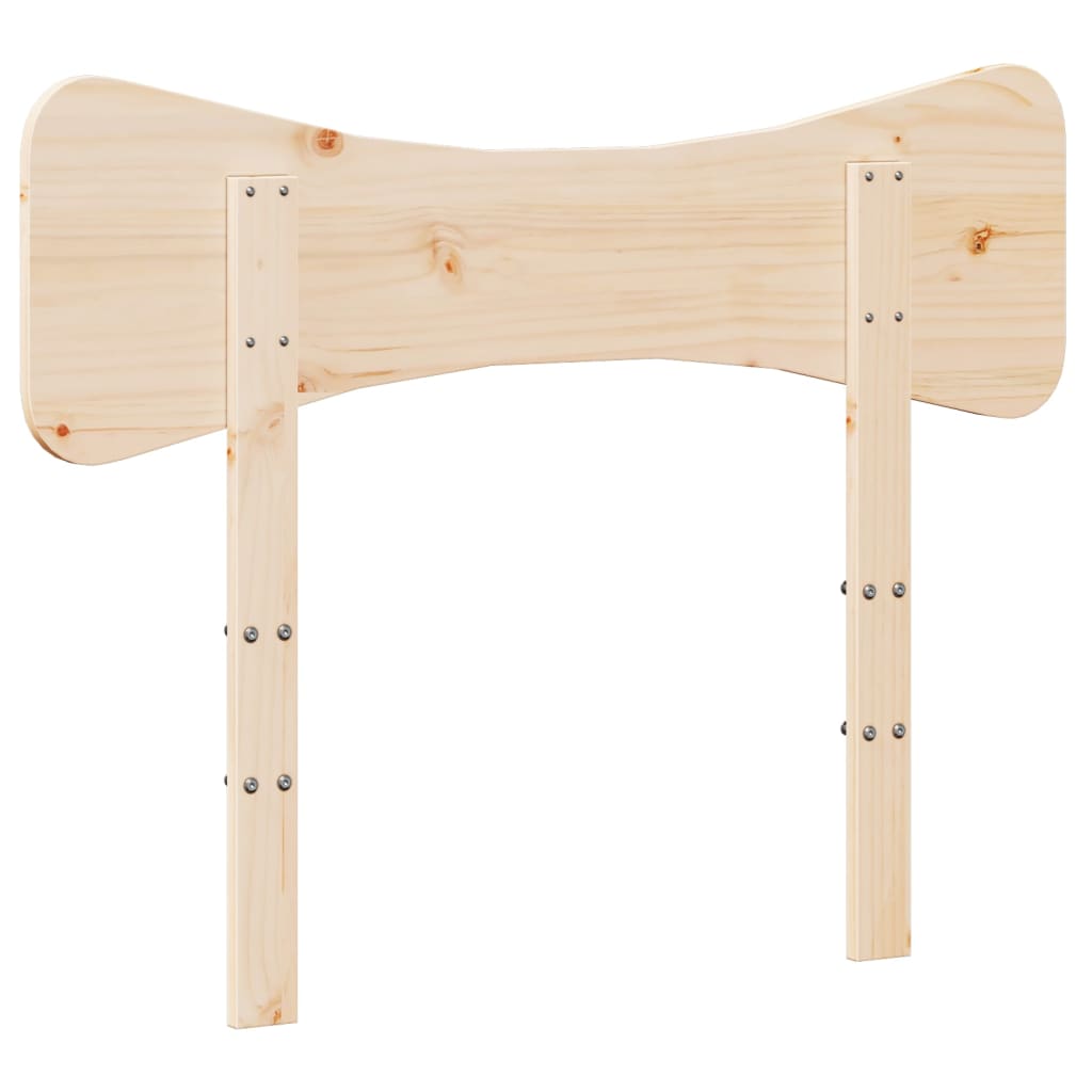 vidaXL Tăblie de pat, 75 cm, lemn masiv de pin