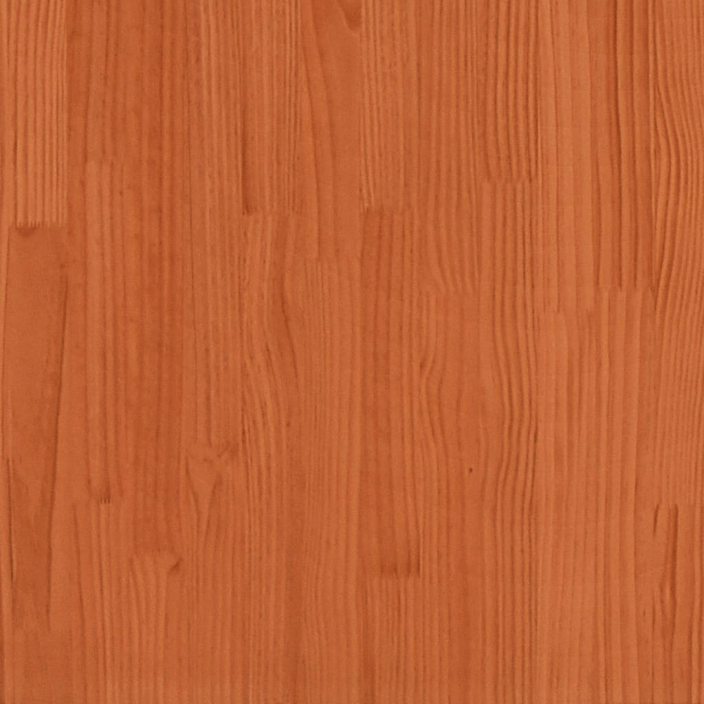 vidaXL Cadru de pat fără saltea, maro ceruit 150x200 cm lemn masiv pin vidaXL Cadru de pat fără saltea, maro ceruit 150x200 cm lemn masiv pin