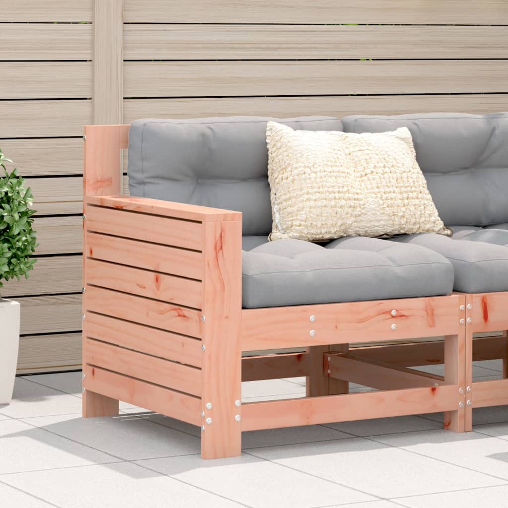 vidaXL Canapea cu cotieră de grădină, 69x62x70,5cm, lemn masiv douglas vidaXL Canapea cu cotieră de grădină, 69x62x70,5cm, lemn masiv douglas