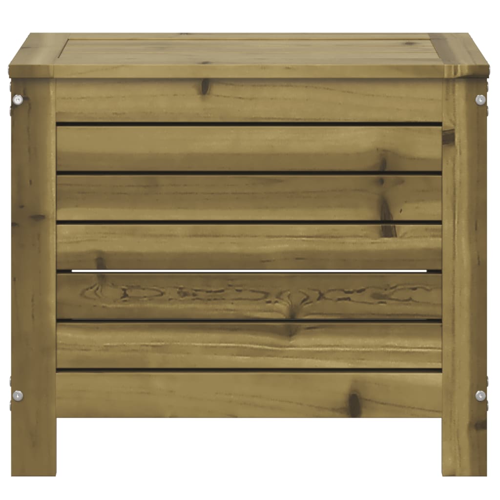 vidaXL Taburet de grădină, 62x31,5x52 cm, lemn de pin tratat vidaXL Taburet de grădină, 62x31,5x52 cm, lemn de pin tratat