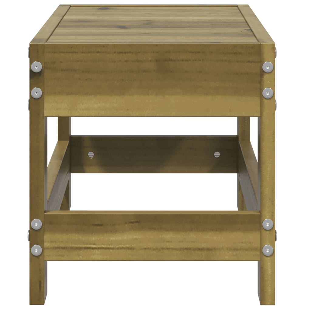 vidaXL Taburet de grădină, 62x30x32 cm, lemn de pin tratat vidaXL Taburet de grădină, 62x30x32 cm, lemn de pin tratat
