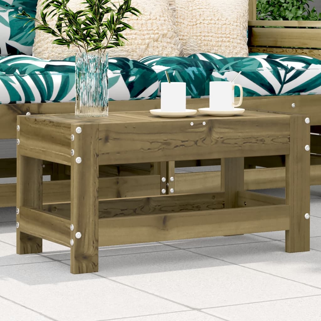 vidaXL Taburet de grădină, 62x30x32 cm, lemn de pin tratat vidaXL Taburet de grădină, 62x30x32 cm, lemn de pin tratat