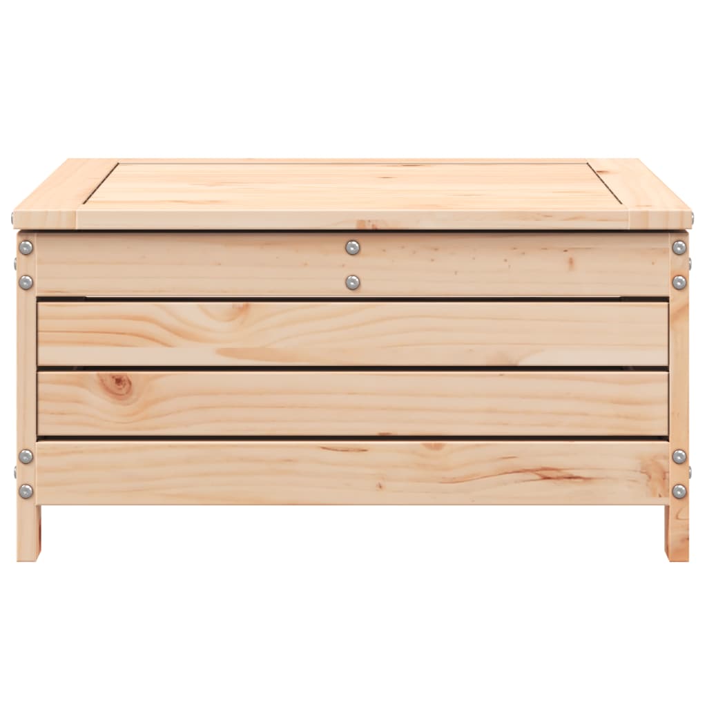 vidaXL Taburet de grădină, 62x63,5x32 cm, lemn masiv de pin vidaXL Taburet de grădină, 62x63,5x32 cm, lemn masiv de pin