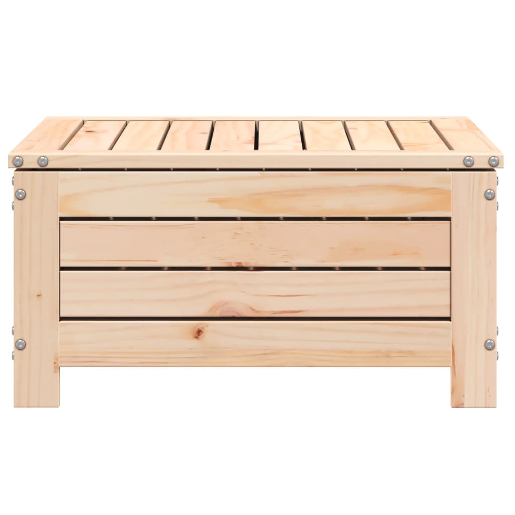 vidaXL Taburet de grădină, 62x63,5x32 cm, lemn masiv de pin vidaXL Taburet de grădină, 62x63,5x32 cm, lemn masiv de pin