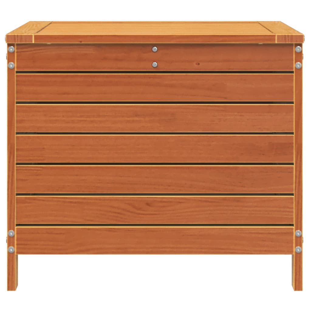 vidaXL Taburet de grădină, maro ceruit, 62x63,5x53,5cm, lemn masiv pin vidaXL Taburet de grădină, maro ceruit, 62x63,5x53,5cm, lemn masiv pin