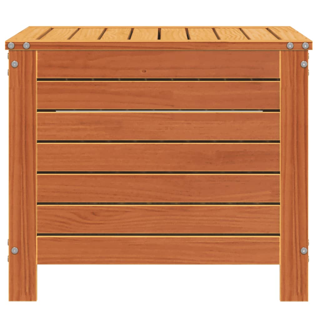 vidaXL Taburet de grădină, maro ceruit, 62x63,5x53,5cm, lemn masiv pin vidaXL Taburet de grădină, maro ceruit, 62x63,5x53,5cm, lemn masiv pin