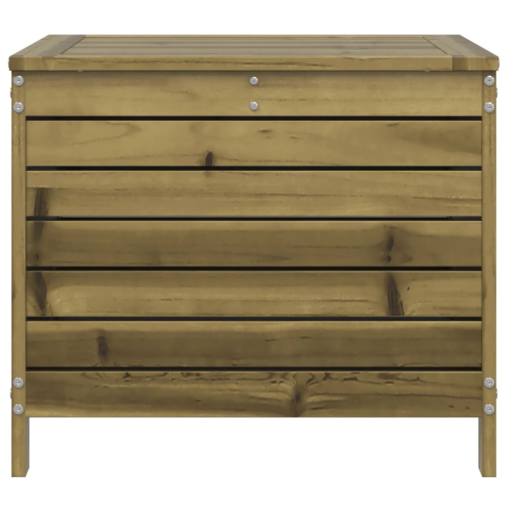 vidaXL Taburet de grădină, 62x63,5x53,5 cm, lemn masiv de pin