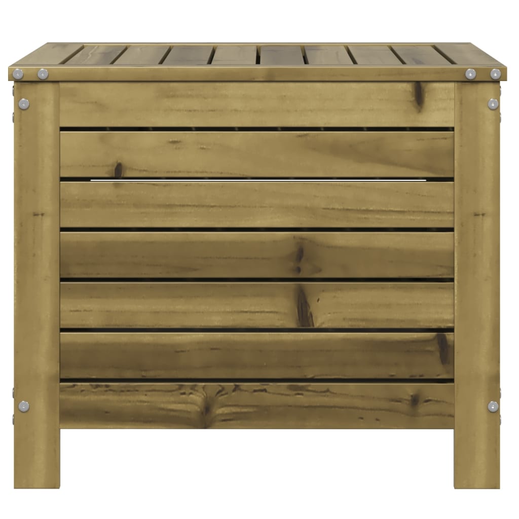 vidaXL Taburet de grădină, 62x63,5x53,5 cm, lemn masiv de pin