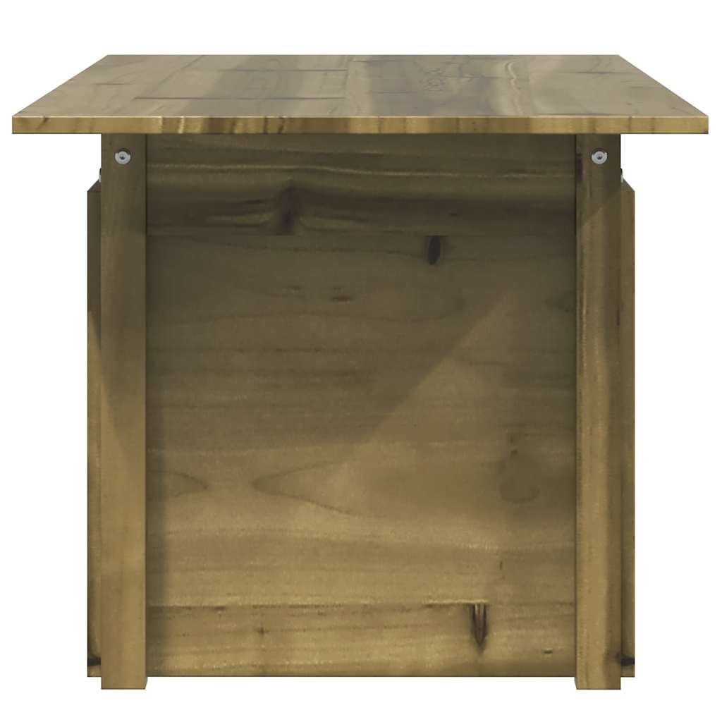 vidaXL Masă de grădină, 100x50x75 cm, lemn impregnat de pin vidaXL Masă de grădină, 100x50x75 cm, lemn impregnat de pin