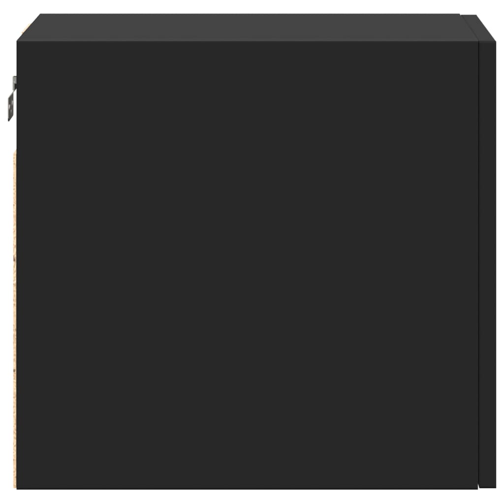 vidaXL Dulap de perete, negru, 30x42,5x40 cm, lemn compozit