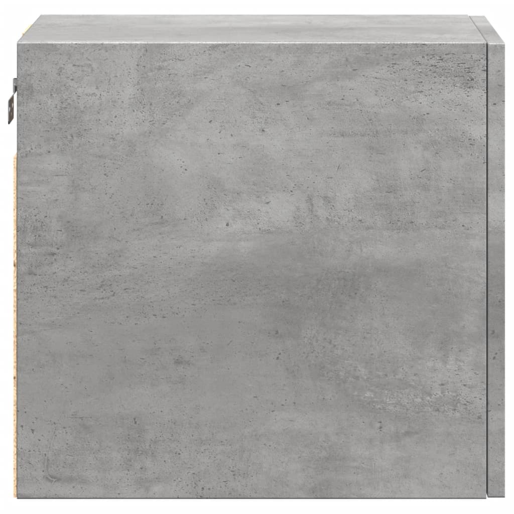 vidaXL Dulap de perete, gri beton, 30x42,5x40 cm, lemn prelucrat