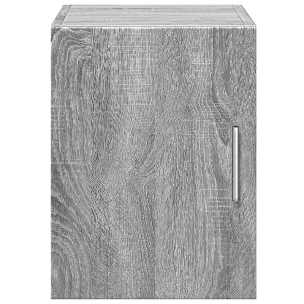 vidaXL Dulap de perete, gri sonoma, 30x42,5x40 cm, lemn prelucrat
