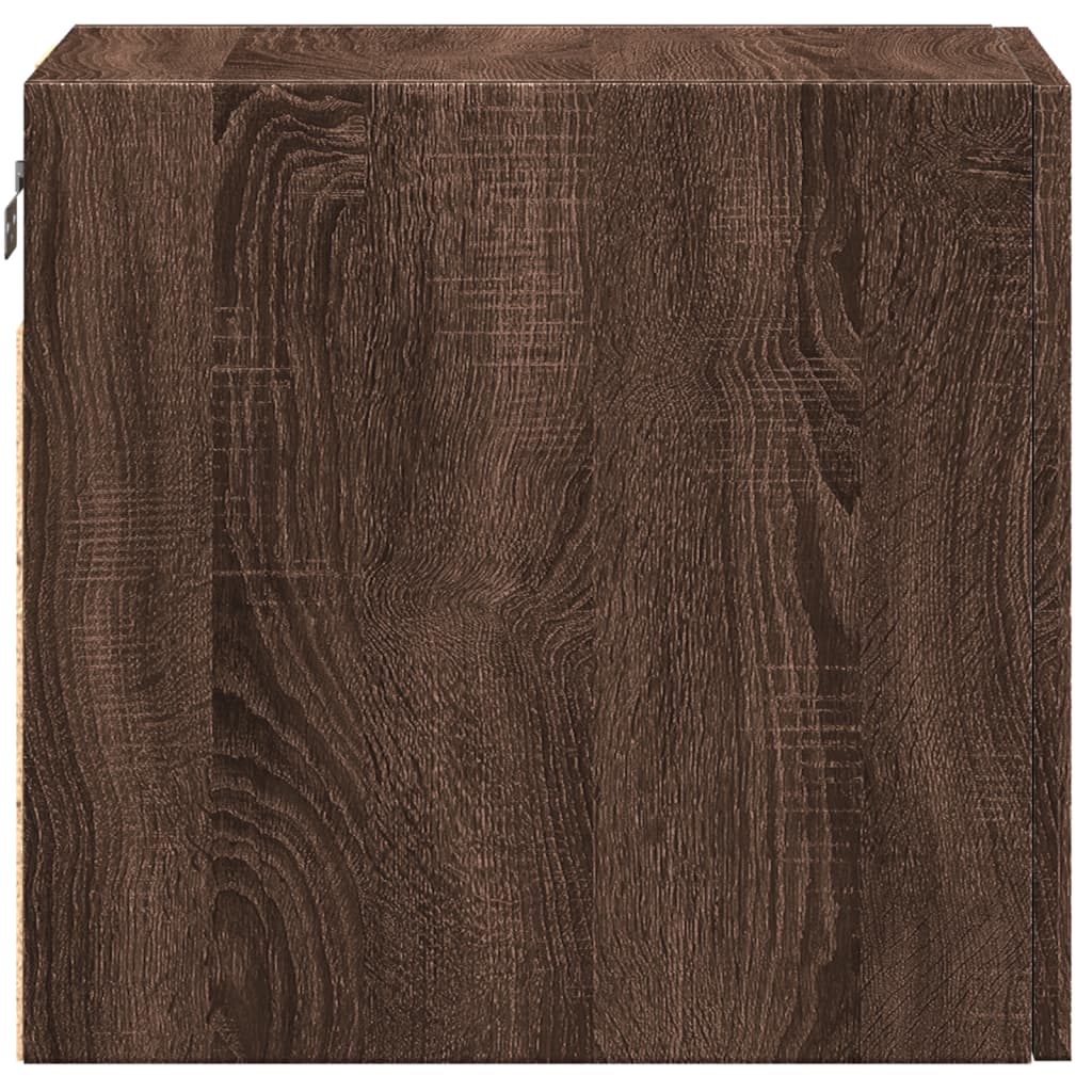 vidaXL Dulap de perete, stejar maro, 30x42,5x40 cm, lemn prelucrat