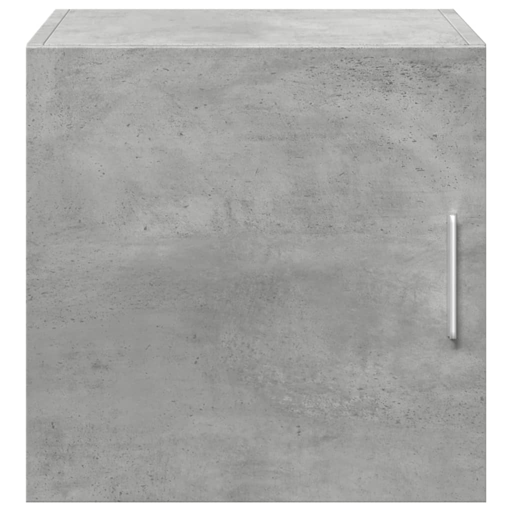 vidaXL Dulap de perete, gri beton, 40x42,5x40 cm, lemn prelucrat