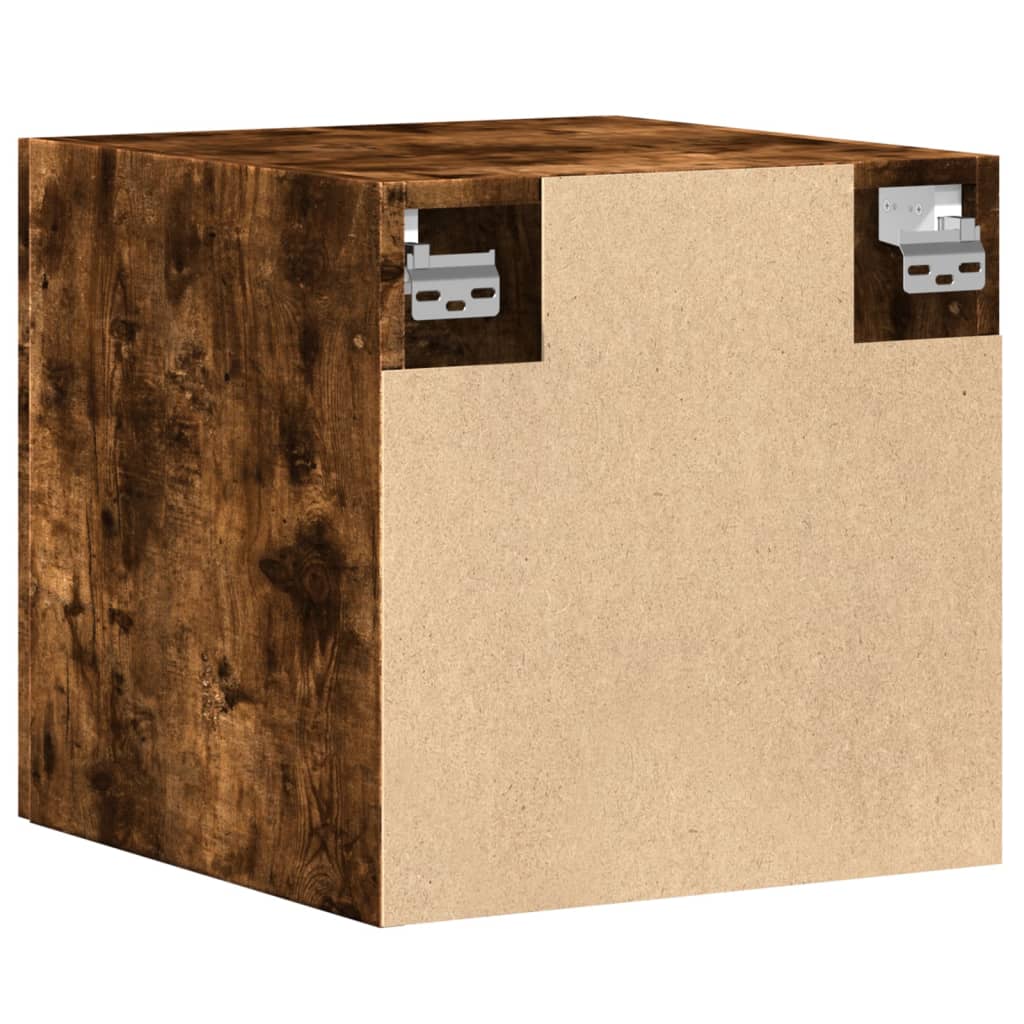 vidaXL Dulap de perete, stejar fumuriu, 40x42,5x40 cm, lemn compozit vidaXL Dulap de perete, stejar fumuriu, 40x42,5x40 cm, lemn compozit