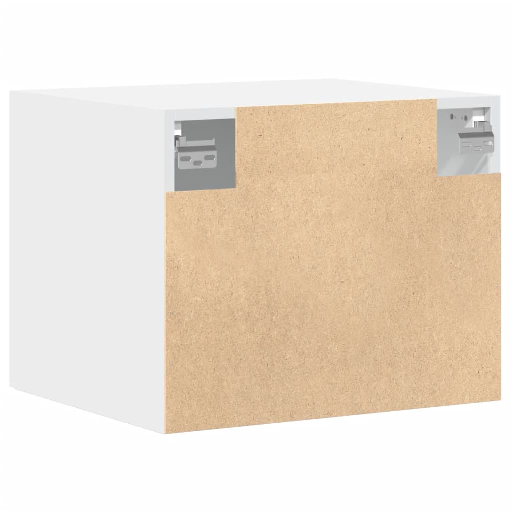 vidaXL Dulap de perete, alb, 50x42,5x40 cm, lemn compozit vidaXL Dulap de perete, alb, 50x42,5x40 cm, lemn compozit
