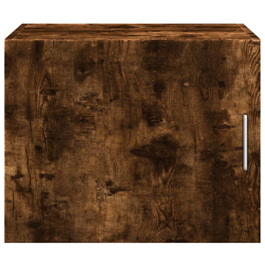 vidaXL Dulap de perete, stejar fumuriu, 50x42,5x40 cm, lemn compozit