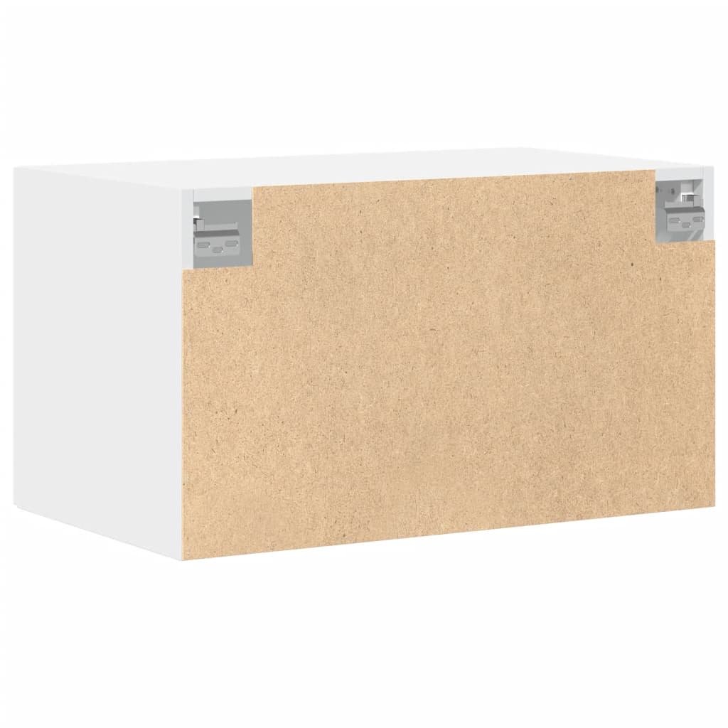 vidaXL Dulap de perete, alb, 70x42,5x40 cm, lemn compozit