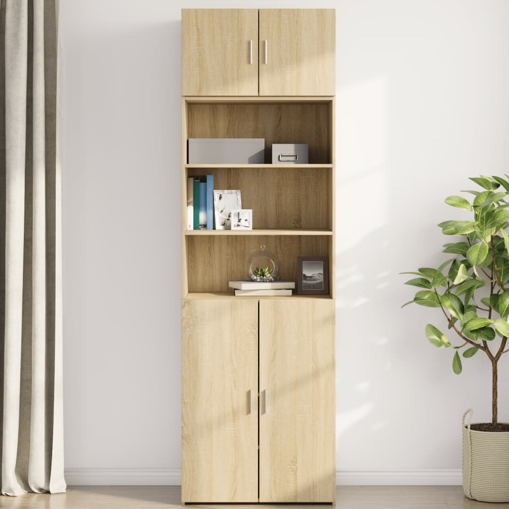 vidaXL Dulap de perete, stejar sonoma, 70x42,5x40 cm, lemn compozit vidaXL Dulap de perete, stejar sonoma, 70x42,5x40 cm, lemn compozit