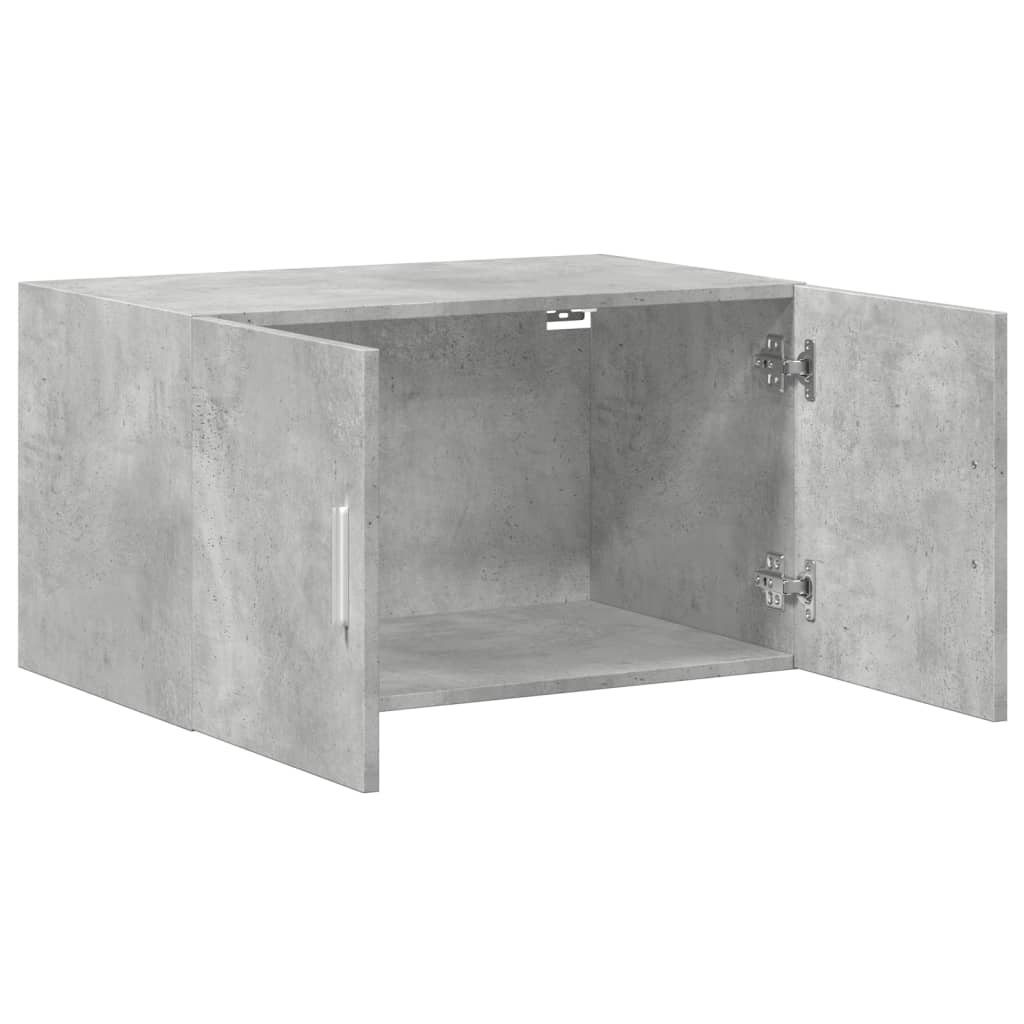 vidaXL Dulap de perete, gri beton, 70x42,5x40 cm, lemn prelucrat