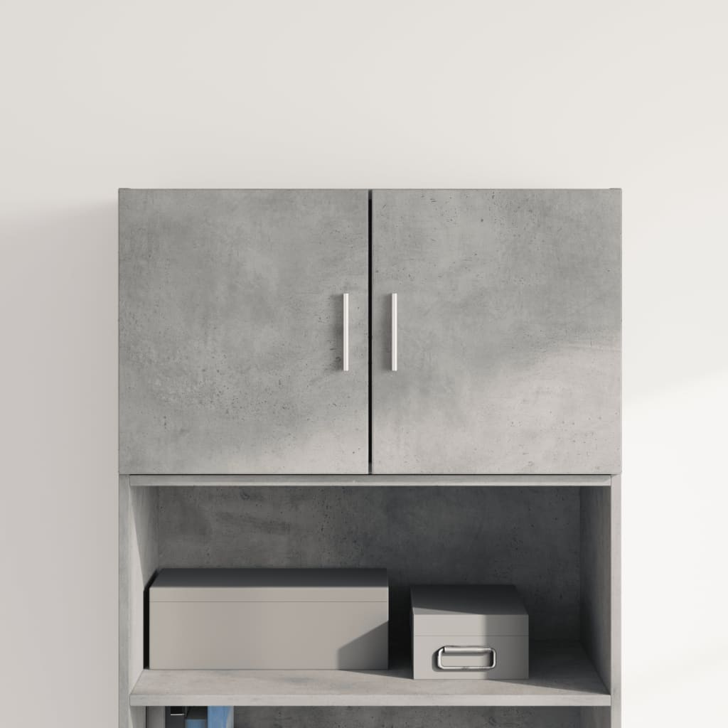 vidaXL Dulap de perete, gri beton, 70x42,5x40 cm, lemn prelucrat