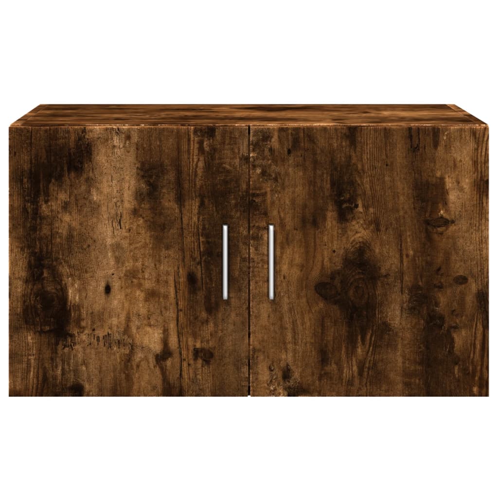 vidaXL Dulap de perete, stejar fumuriu, 70x42,5x40 cm, lemn compozit