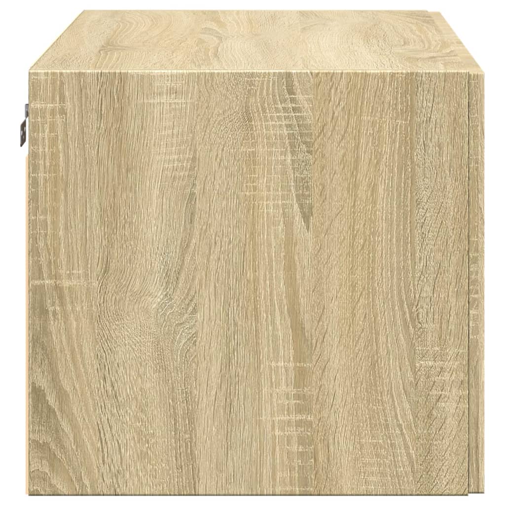 vidaXL Dulap de perete, stejar sonoma, 80x42,5x40 cm, lemn compozit