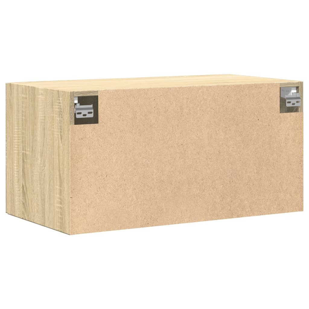 vidaXL Dulap de perete, stejar sonoma, 80x42,5x40 cm, lemn compozit
