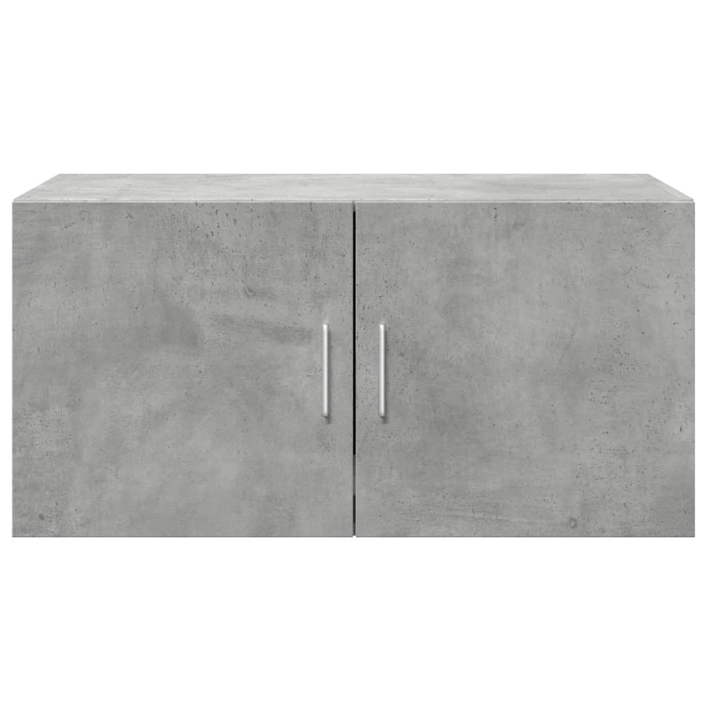 vidaXL Dulap de perete, gri beton, 80x42,5x40 cm, lemn prelucrat