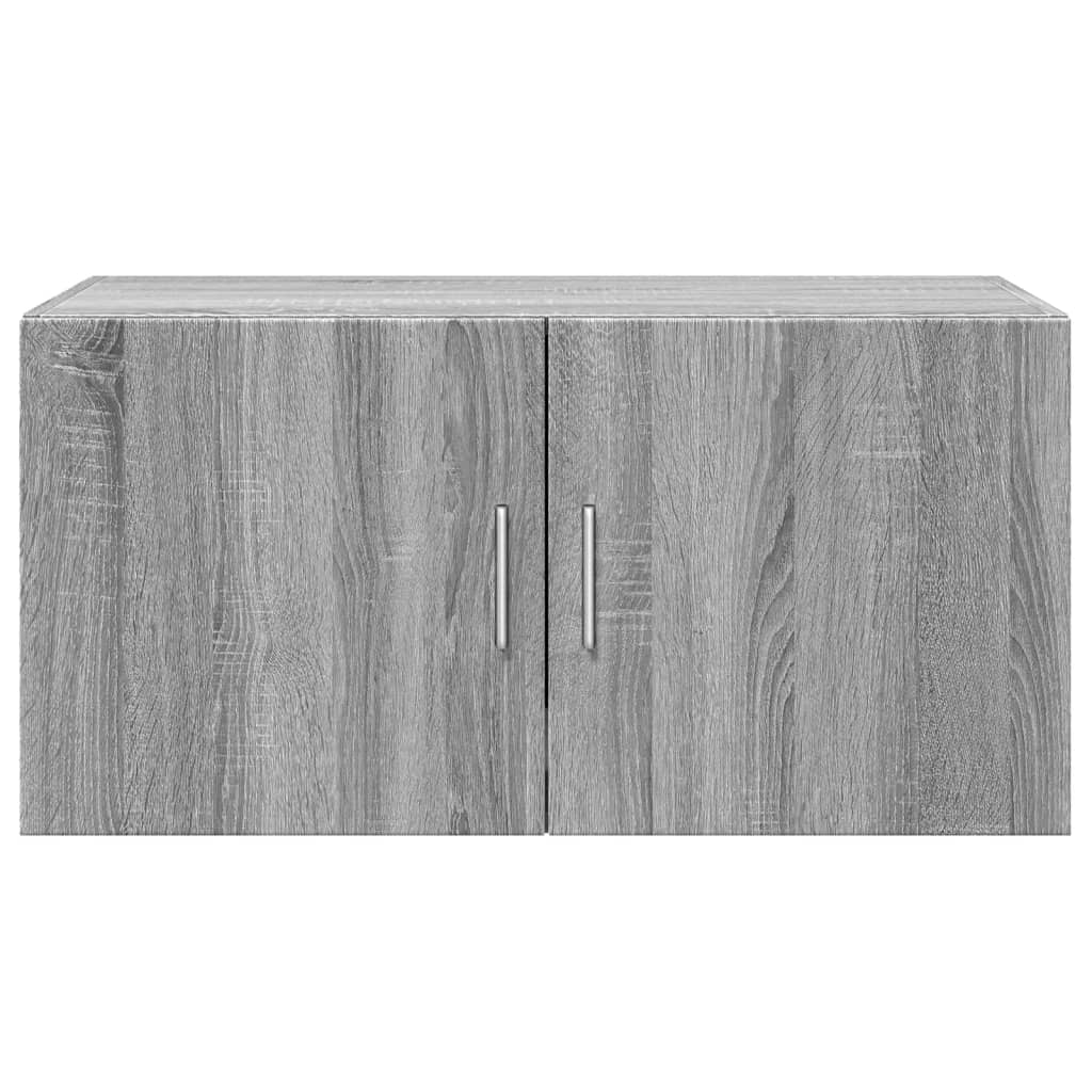 vidaXL Dulap de perete, gri sonoma, 80x42,5x40 cm, lemn compozit