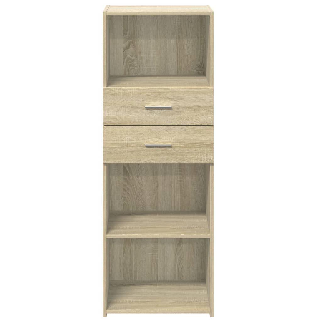 vidaXL Dulap înalt, stejar sonoma, 45x42,5x124 cm, lemn prelucrat