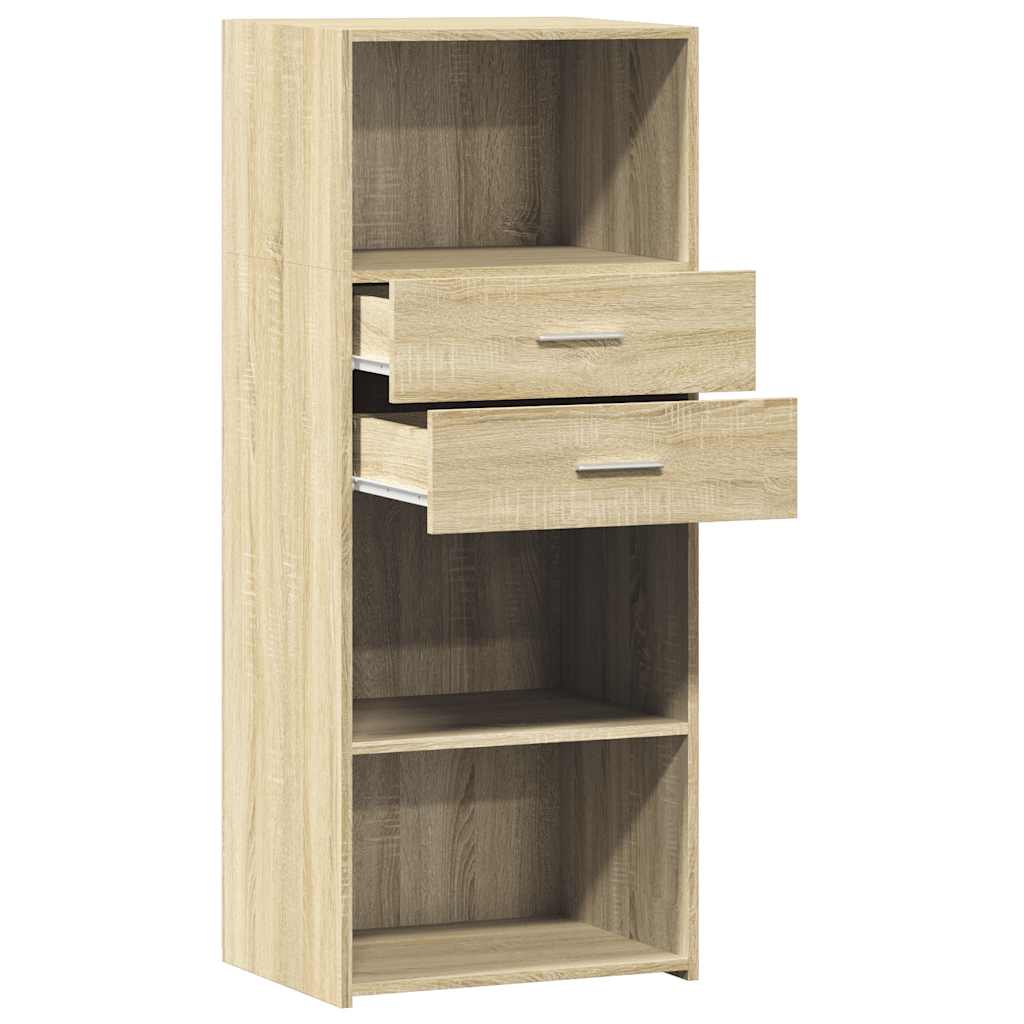 vidaXL Dulap înalt, stejar sonoma, 50x42,5x124 cm, lemn prelucrat vidaXL Dulap înalt, stejar sonoma, 50x42,5x124 cm, lemn prelucrat