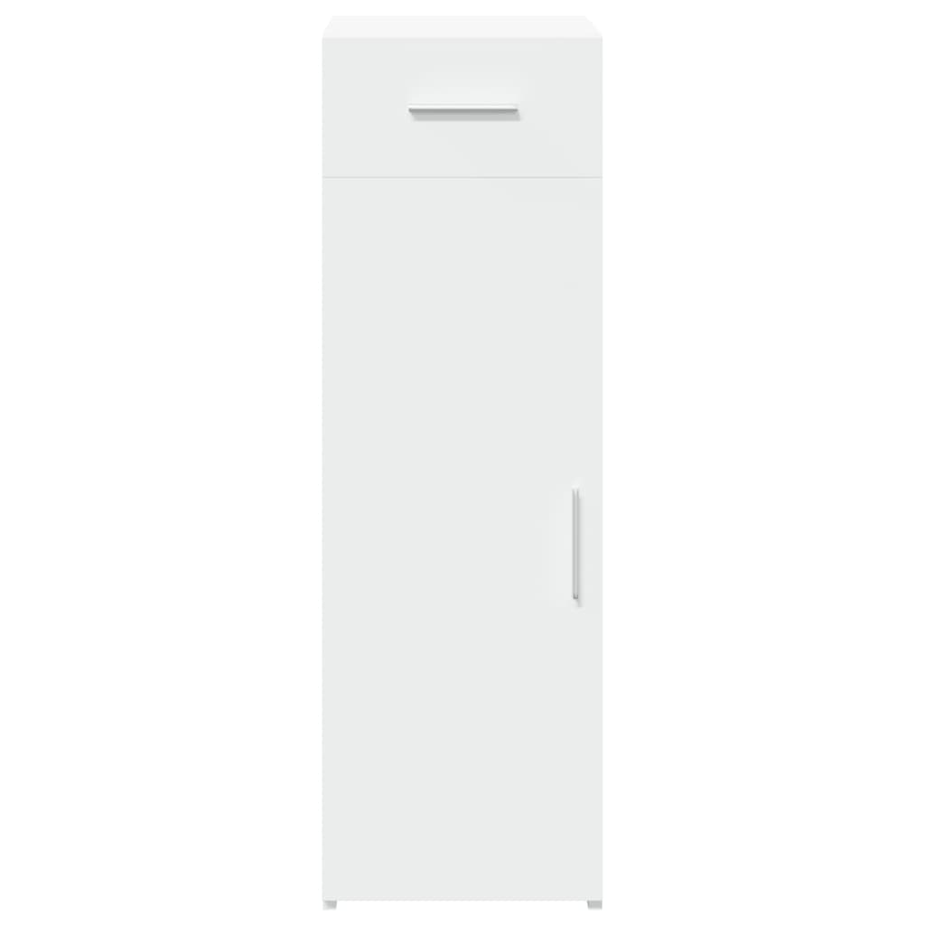vidaXL Dulap, alb, 30x42,5x93 cm, lemn prelucrat