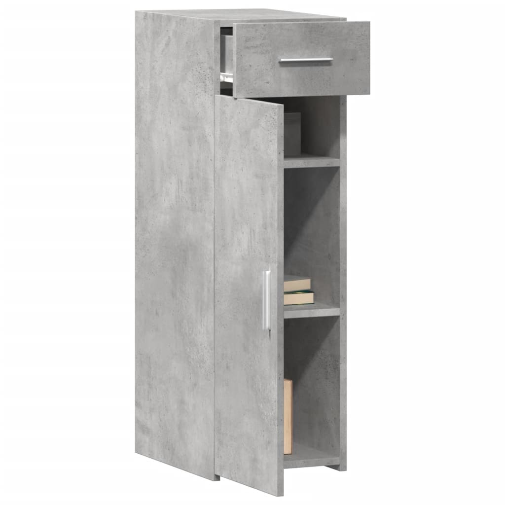 vidaXL Dulap, gri beton, 30x42,5x93 cm, lemn prelucrat vidaXL Dulap, gri beton, 30x42,5x93 cm, lemn prelucrat