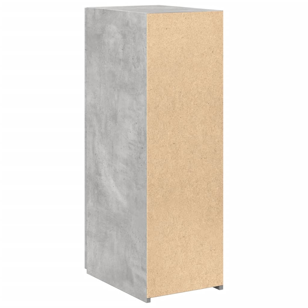 vidaXL Dulap, gri beton, 30x42,5x93 cm, lemn prelucrat vidaXL Dulap, gri beton, 30x42,5x93 cm, lemn prelucrat