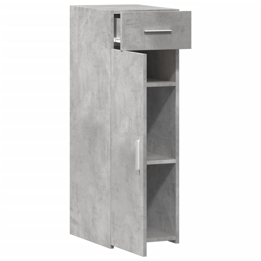 vidaXL Dulap, gri beton, 30x42,5x93 cm, lemn prelucrat vidaXL Dulap, gri beton, 30x42,5x93 cm, lemn prelucrat