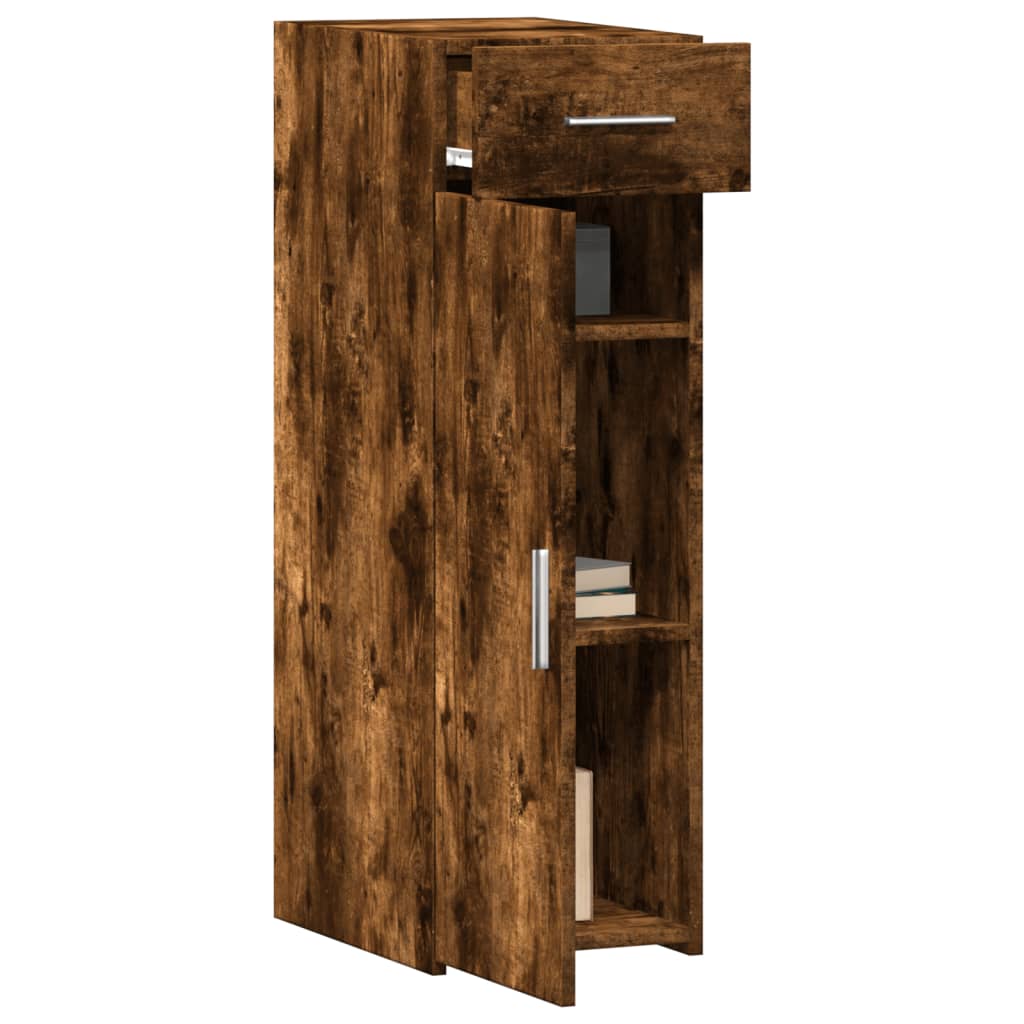 vidaXL Dulap, stejar fumuriu, 30x42,5x93 cm, lemn prelucrat vidaXL Dulap, stejar fumuriu, 30x42,5x93 cm, lemn prelucrat