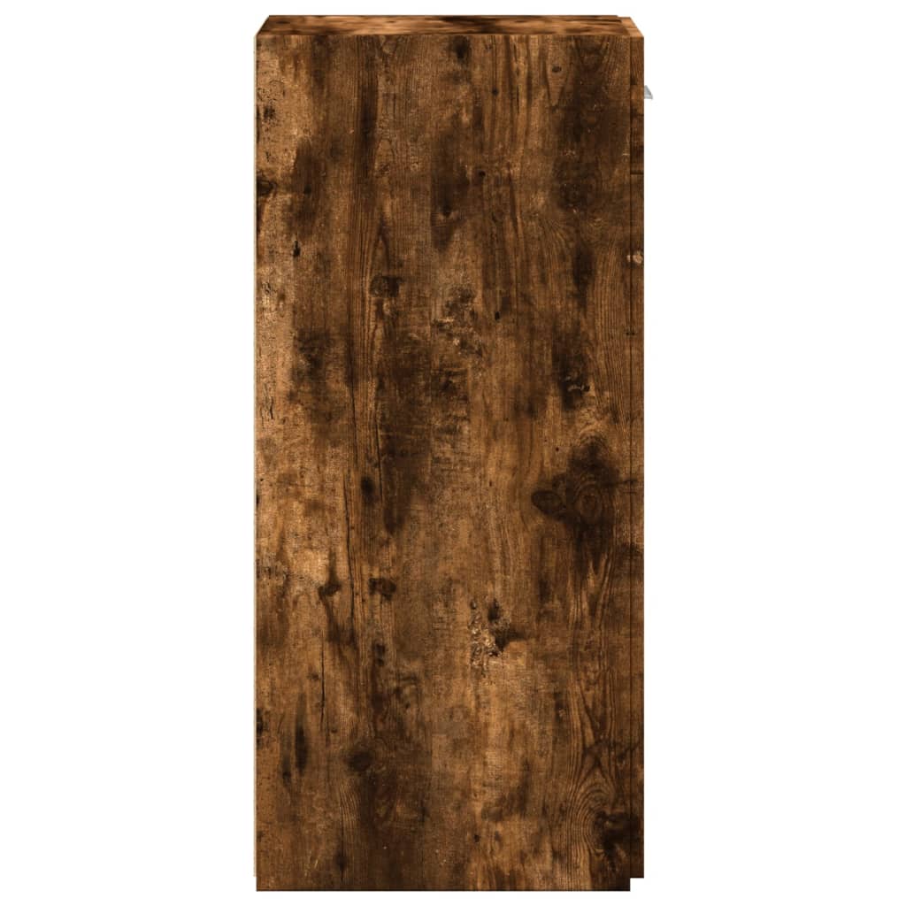 vidaXL Dulap, stejar fumuriu, 30x42,5x93 cm, lemn prelucrat vidaXL Dulap, stejar fumuriu, 30x42,5x93 cm, lemn prelucrat