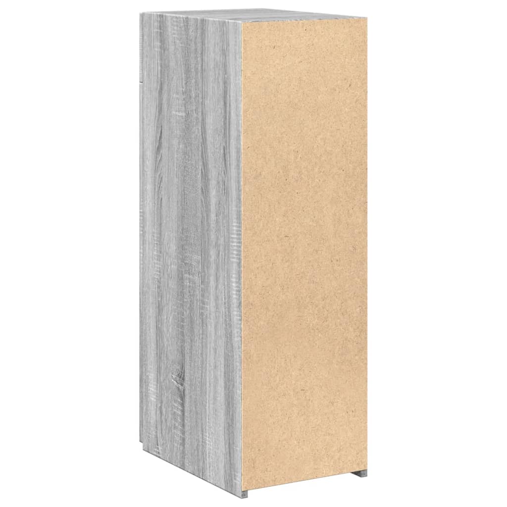 vidaXL Dulap, gri sonoma, 30x42,5x93 cm, lemn prelucrat vidaXL Dulap, gri sonoma, 30x42,5x93 cm, lemn prelucrat