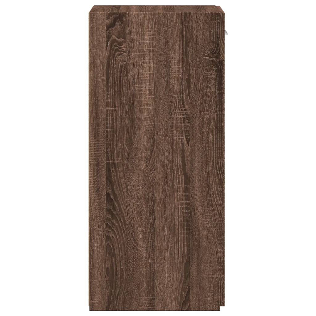 vidaXL Dulap, stejar maro, 30x42,5x93 cm, lemn prelucrat