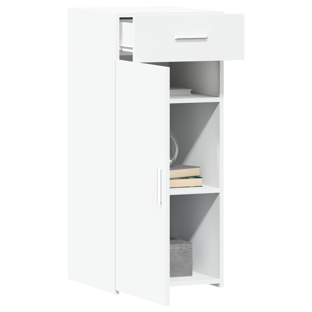 vidaXL Dulap, alb, 40x42,5x93 cm, lemn prelucrat