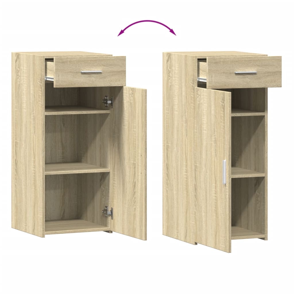 vidaXL Dulap, stejar sonoma, 40x42,5x93 cm, lemn prelucrat