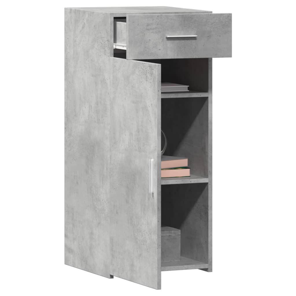 vidaXL Dulap, gri beton, 40x42,5x93 cm, lemn prelucrat vidaXL Dulap, gri beton, 40x42,5x93 cm, lemn prelucrat