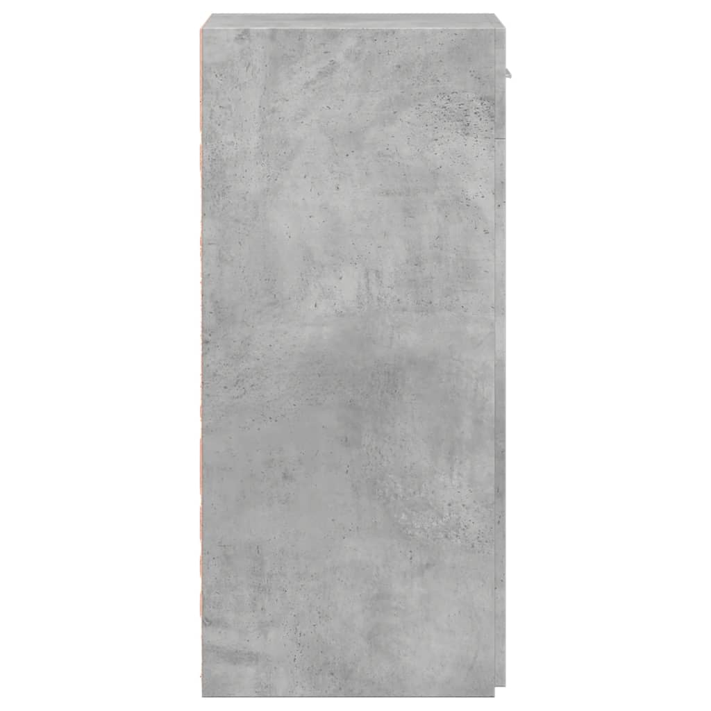 vidaXL Dulap, gri beton, 40x42,5x93 cm, lemn prelucrat vidaXL Dulap, gri beton, 40x42,5x93 cm, lemn prelucrat