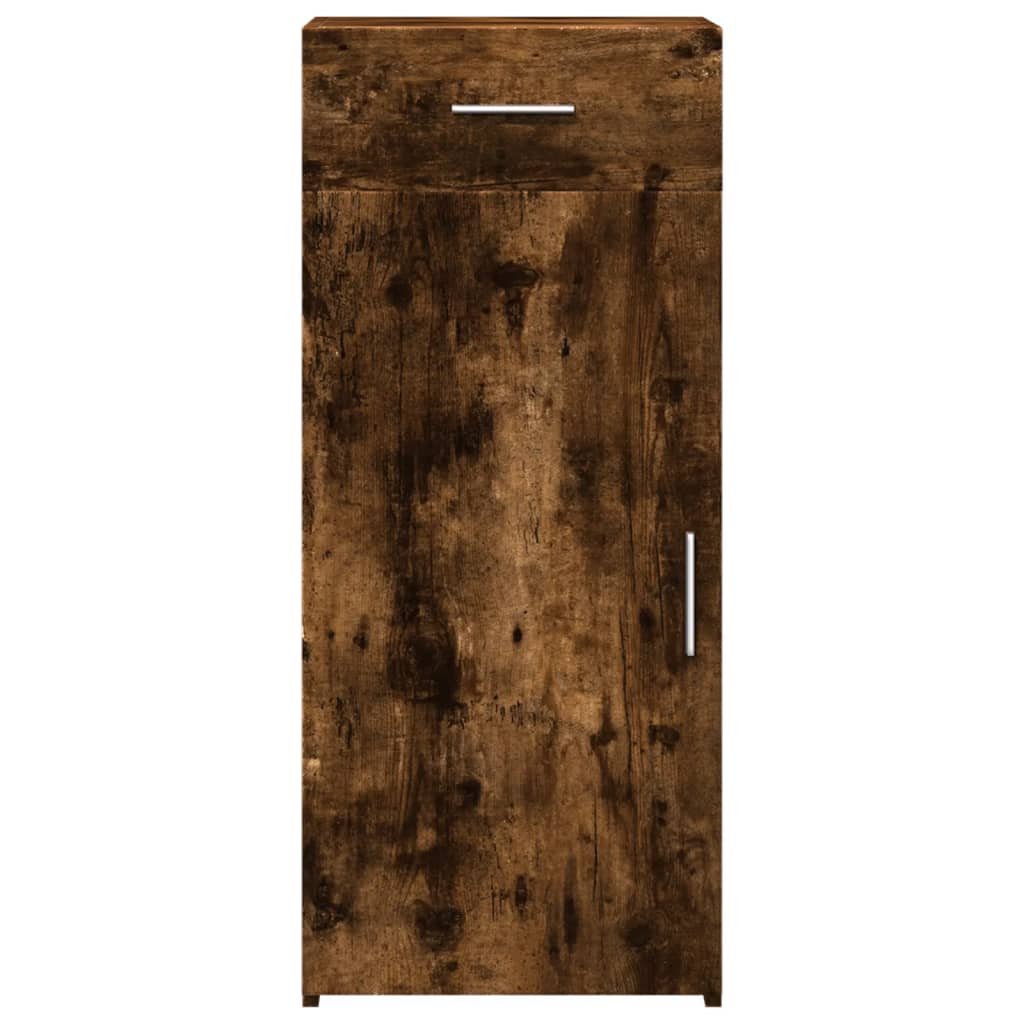 vidaXL Dulap, stejar fumuriu, 40x42,5x93 cm, lemn prelucrat
