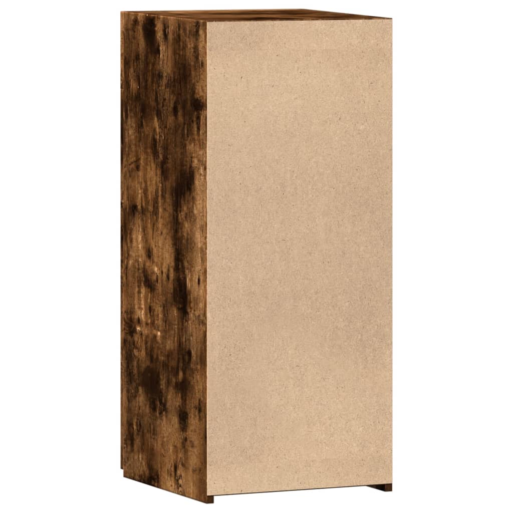 vidaXL Dulap, stejar fumuriu, 40x42,5x93 cm, lemn prelucrat