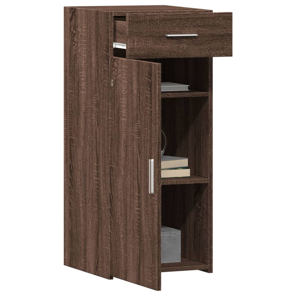 vidaXL Dulap, stejar maro, 40x42,5x93 cm, lemn prelucrat