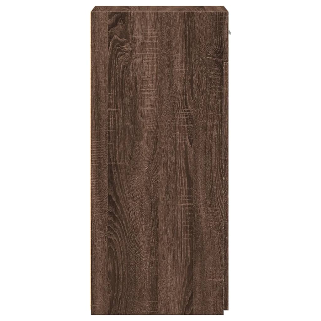 vidaXL Dulap, stejar maro, 40x42,5x93 cm, lemn prelucrat