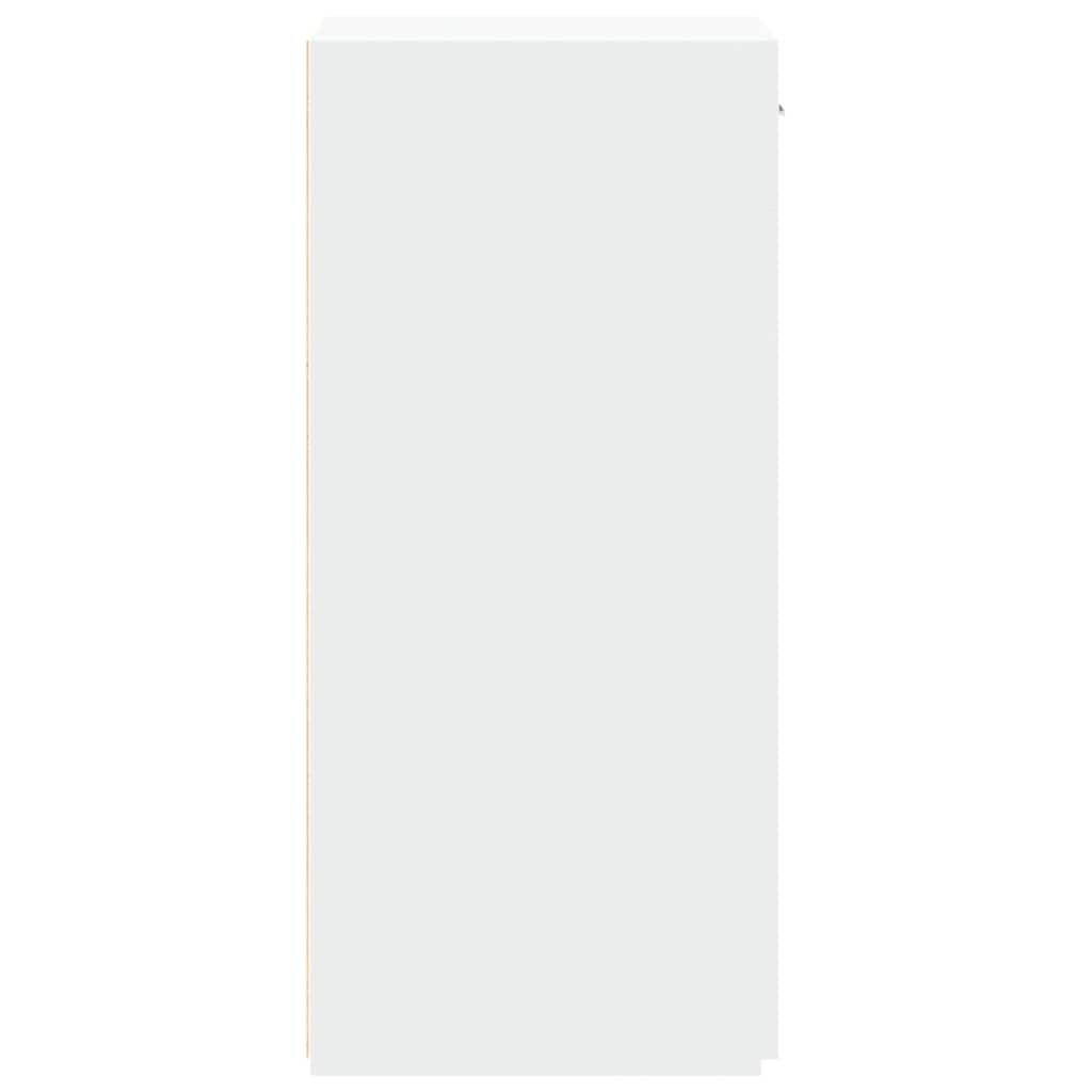 vidaXL Dulap, alb, 45x42,5x93 cm, lemn prelucrat