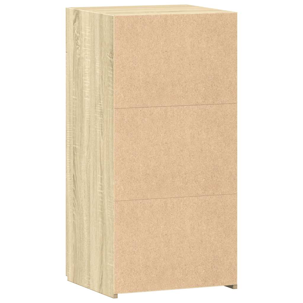 vidaXL Dulap, stejar sonoma, 45x42,5x93 cm, lemn prelucrat